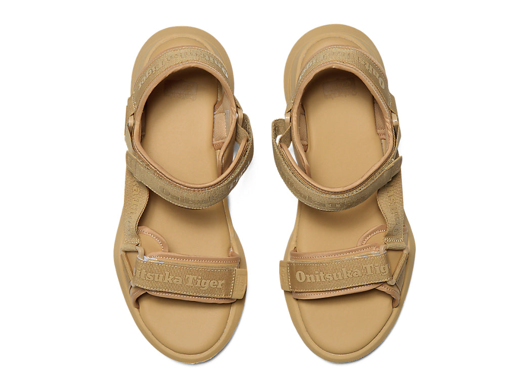 Onitsuka Tiger Ohbori Strap Sneakers - Camel Beige / Camel Beige