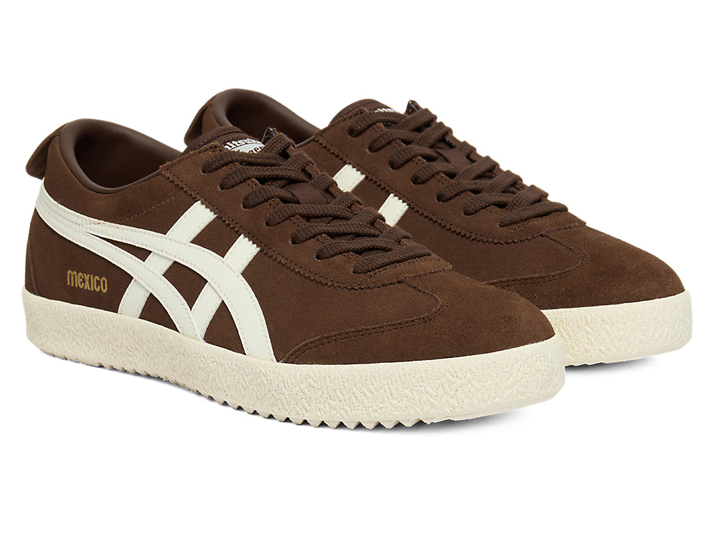 Onitsuka Tiger Mexico 66 Delegation Sneakers - Dark Brown / Cream